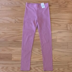 Crewcuts Mauve Pink Stretch Full Length Leggings Size 12 NWT